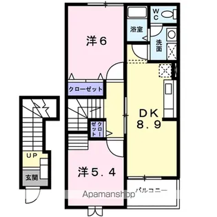 エル・トゥール2番館【2階】の間取り